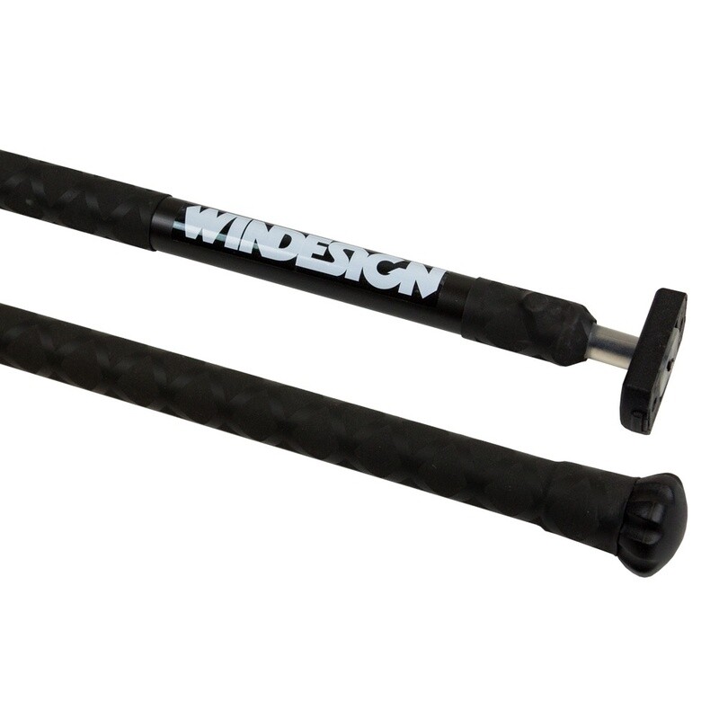 Tiller Extension 20mm aluminium X-GRIPPED 60cm > 120cm