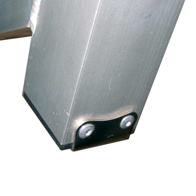 TROLLEY HEEL PLATE INCL RIVETS - 10793