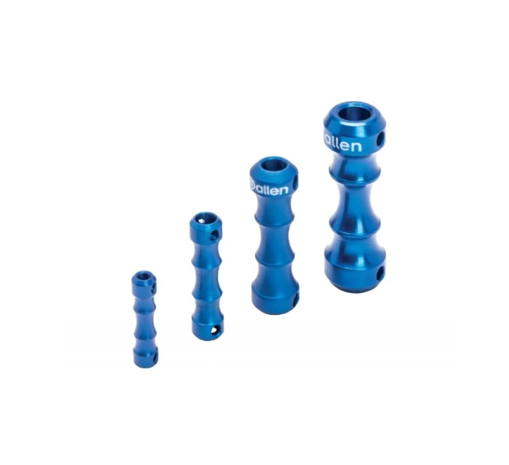 6MM DOGBONE BLACK