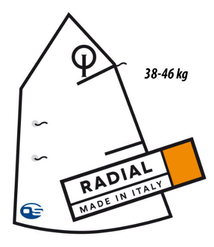 Optimist Olimpic Radial Sail