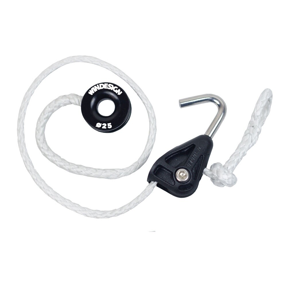OX60B – Optimax halyard system with low friction ring Optimist