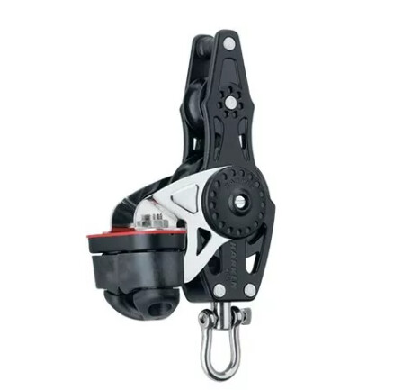 Harken 2658 40mm fiddle block becket, cleat