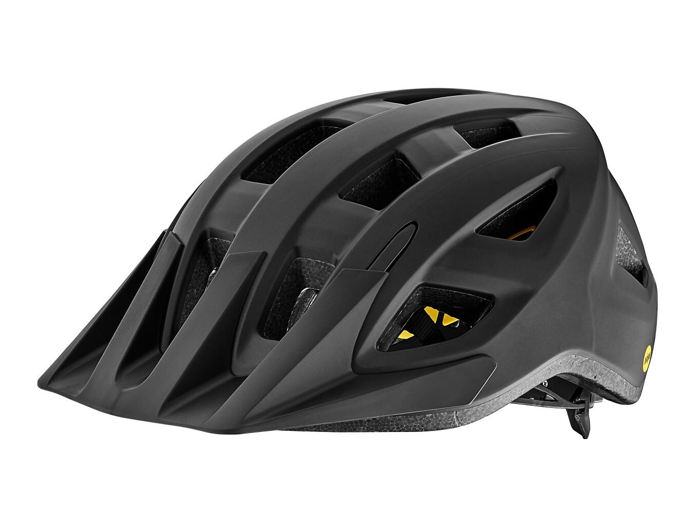 Giant Path Mips Helmet, Colour: MATTE PANTHER BLACK, Size: M-L