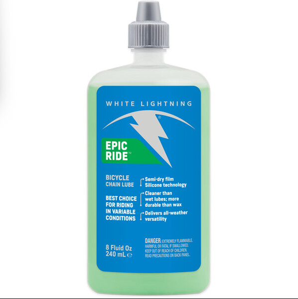 White Lightening Lube Epic Ride 8oz/240ml