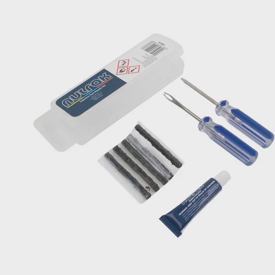 Nutrack tubeless tyre repair kit