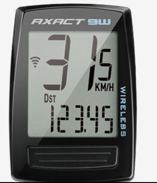 GIANT AXACT 9W WIRELESS CYCLE COMPUTER BLACK