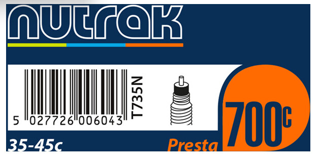 NUTRAK TUBE 700 X 35/45C PRESTA tube