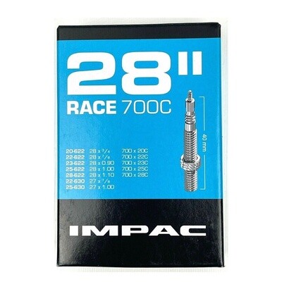 Impac race tube 700C 20-28c (40mm valve)