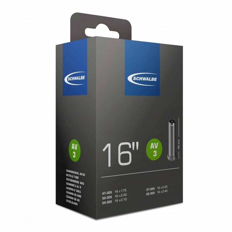 SCHWALBE 16 x 1.75-2.5 TUBE Schrader