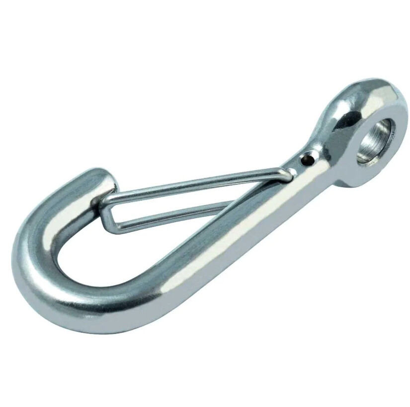 ALLEN FORFED STAINLESS STEEL TWISTED HOOKS WITH KEEPER