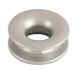 25MM THIMBLE 10MM LINE- SILVER- AL-0087-25SV