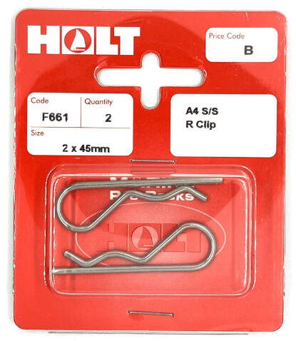 HOLT A4 STAINLESS STEEL R RINGS 2 PCK