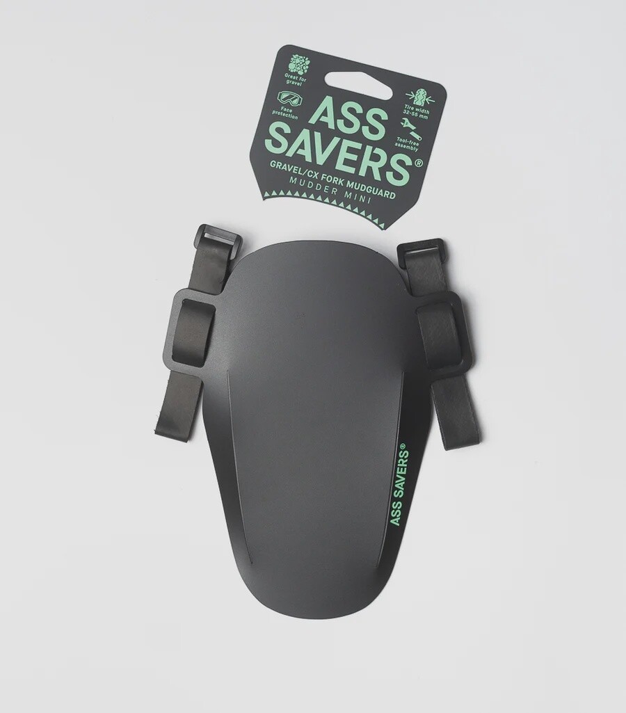 Ass saver mini front mudguard, Colour: Black