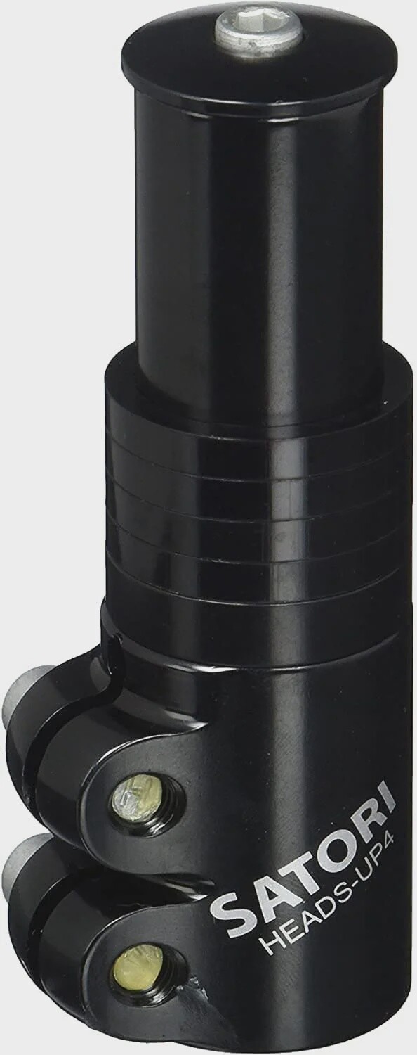 SATORI 28.6mm A-Head Riser Adaptor - Black