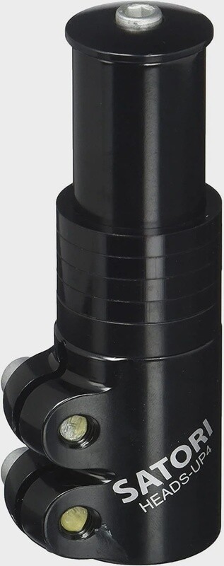 SATORI 28.6mm A-Head Riser Adaptor - Black