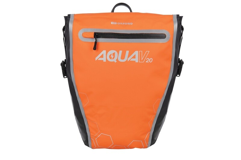OXFORD AQUA V20 SINGLE QR PANNIER BAG– 20 LITRE