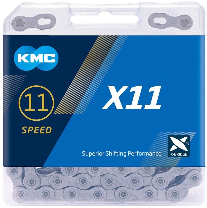 KMC X11 Chain Grey / 118L / 1pc / 11sp