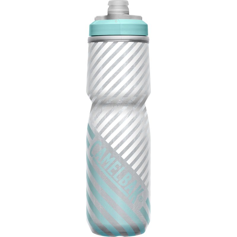 CAMELBAK PODIUM CHILL OUTDOOR 710ML, Colour: GREY/TEAL STRIPE