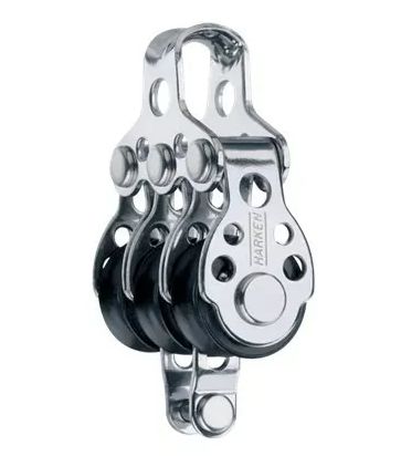 Harken 409 - 16mm triple block with becket