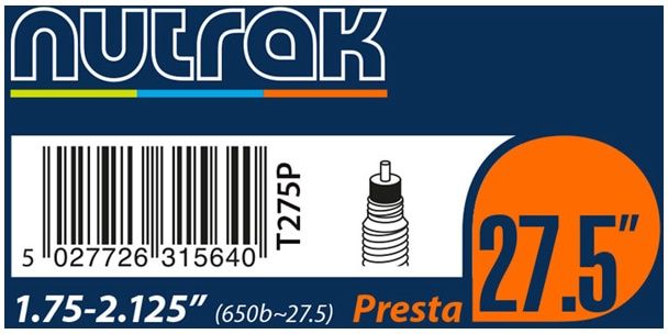 Nutrak 27.5&quot; Presta inner tube