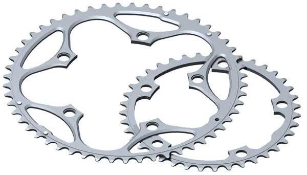 Stronglight 110PCD Type S 5083 Series 5-Arm Road Silver Chainrings