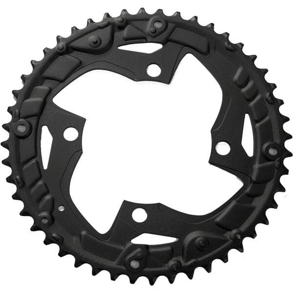 FC-T4060 Alivio 9 speed triple outer chainring for c/guard, 48T, black