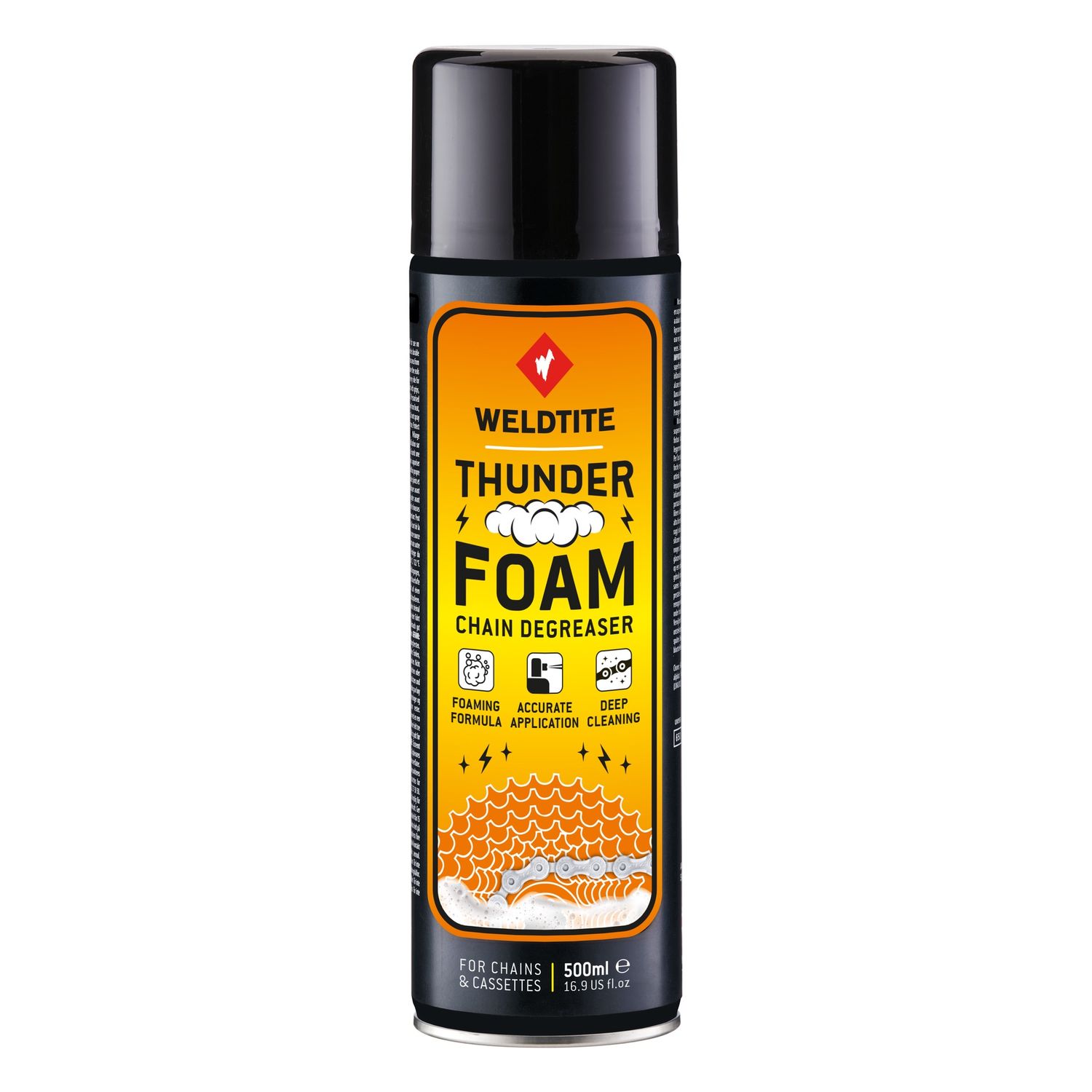 Weldtite Thunder Foam Chain Degreaser (500ml)