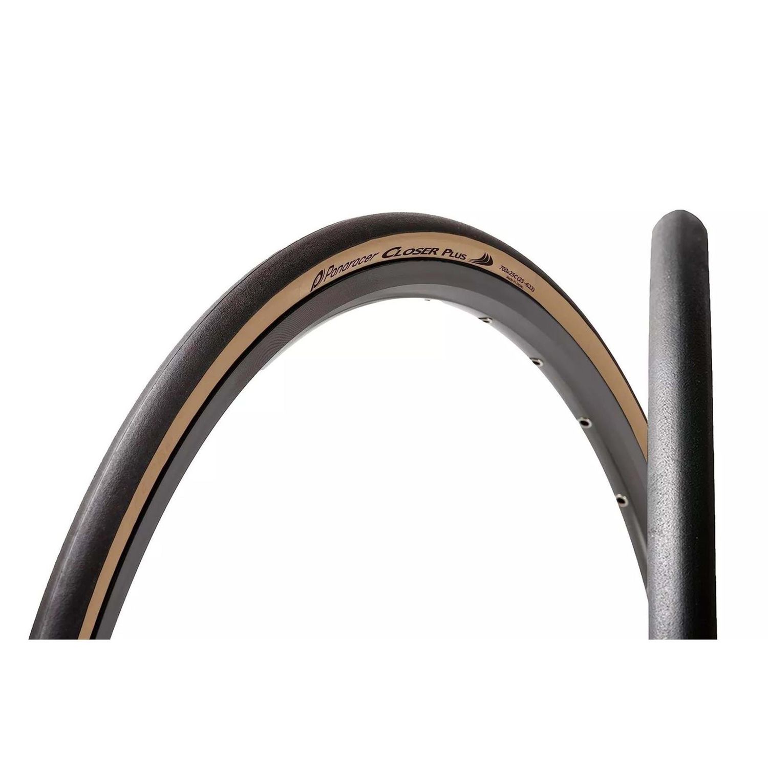 Panaracer Closer Plus Folding Road Tyre, Size: 700x25c, Colour: BLACK/AMBER