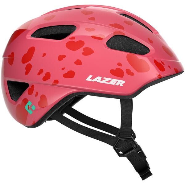 Lazer NutZ KinetiCore Helmet, Colour: Little Hearts