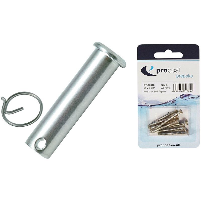 4x14 CLEVIS PIN &amp; RING A4 (3 Per Pack)