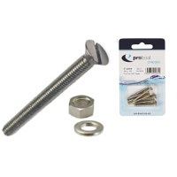 Slot Csk Msc + Nut + Wash (5 Per Pack) - ST-V0412