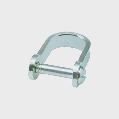 D Strip Shackle with 5mm Slotted Screw Pin A6037