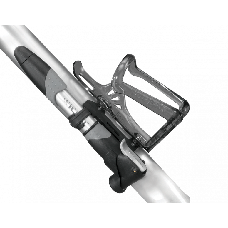 Topeak Mini Dual DX Black/Silver / With Gauge
