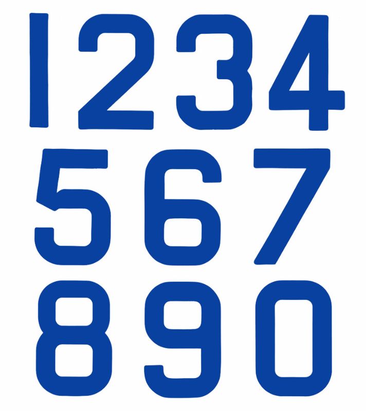 Optimist Sail Numbering