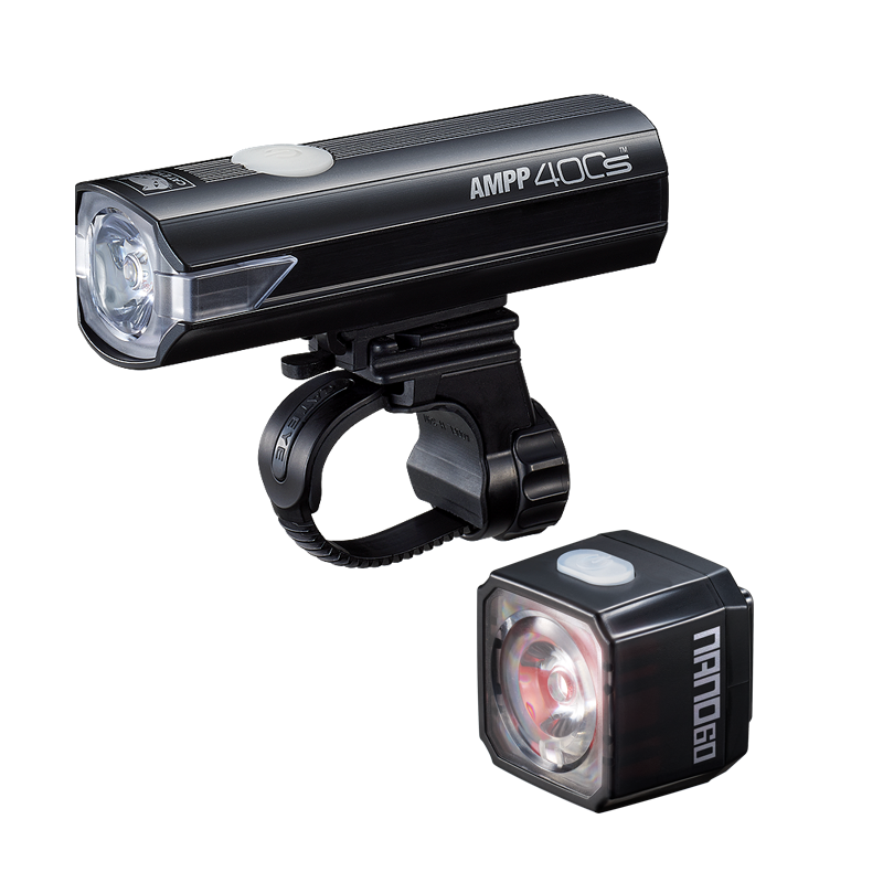 CatEye AMPP 400S / Nano 60 Bike Light Set