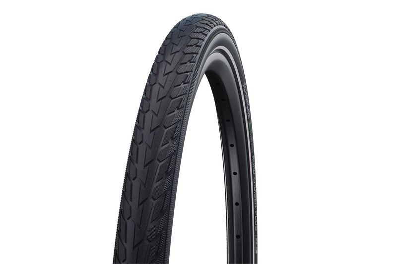 Schwalbe Road Cruiser Plus Wired AL Tyre – Black/Reflex