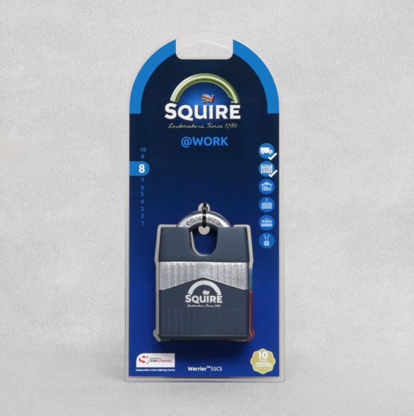 Squire warrior 55 padlock