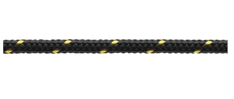 4mm VECTRAN BLACK sold per metre