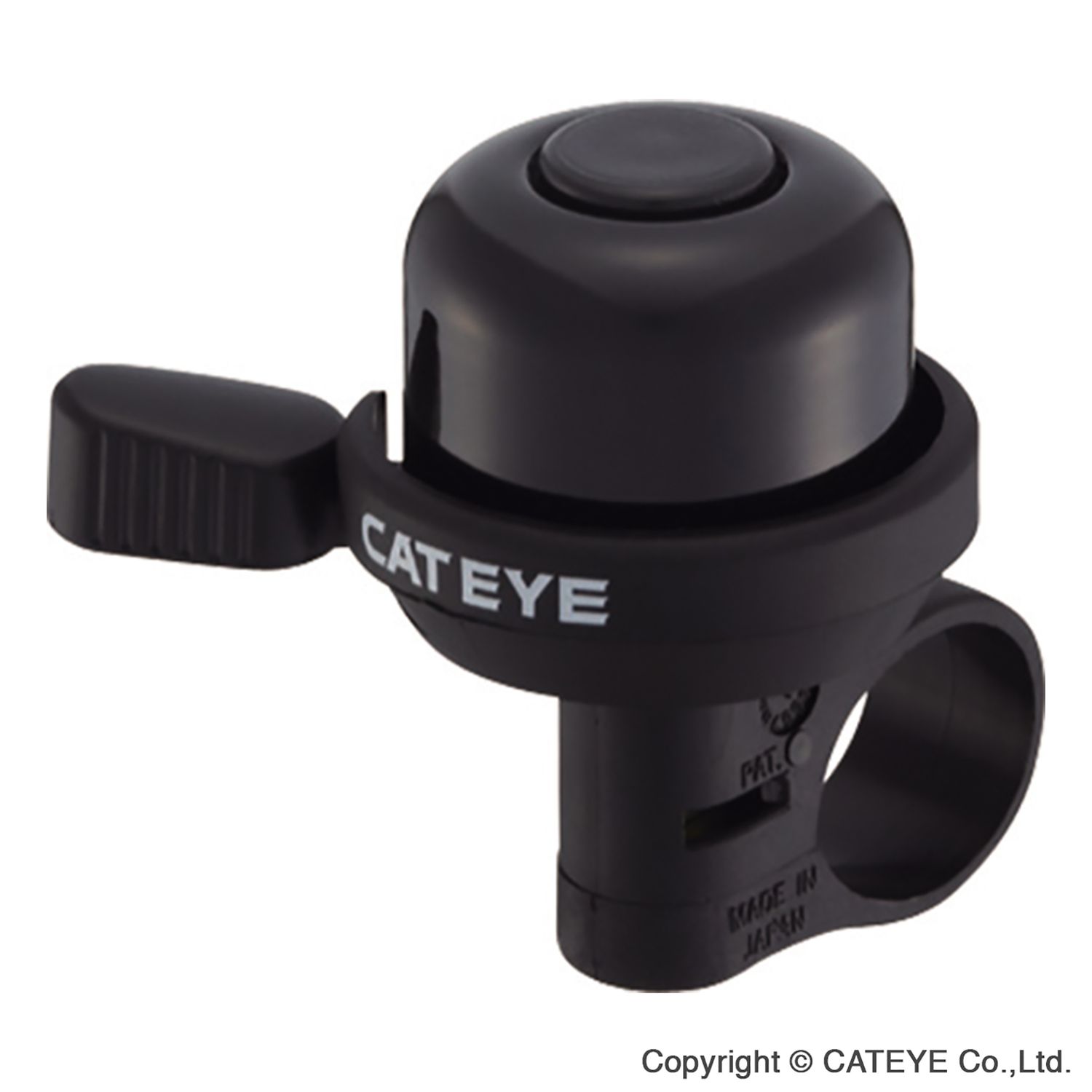 CatEye PB-100AL Wind Bell, Colour: Black