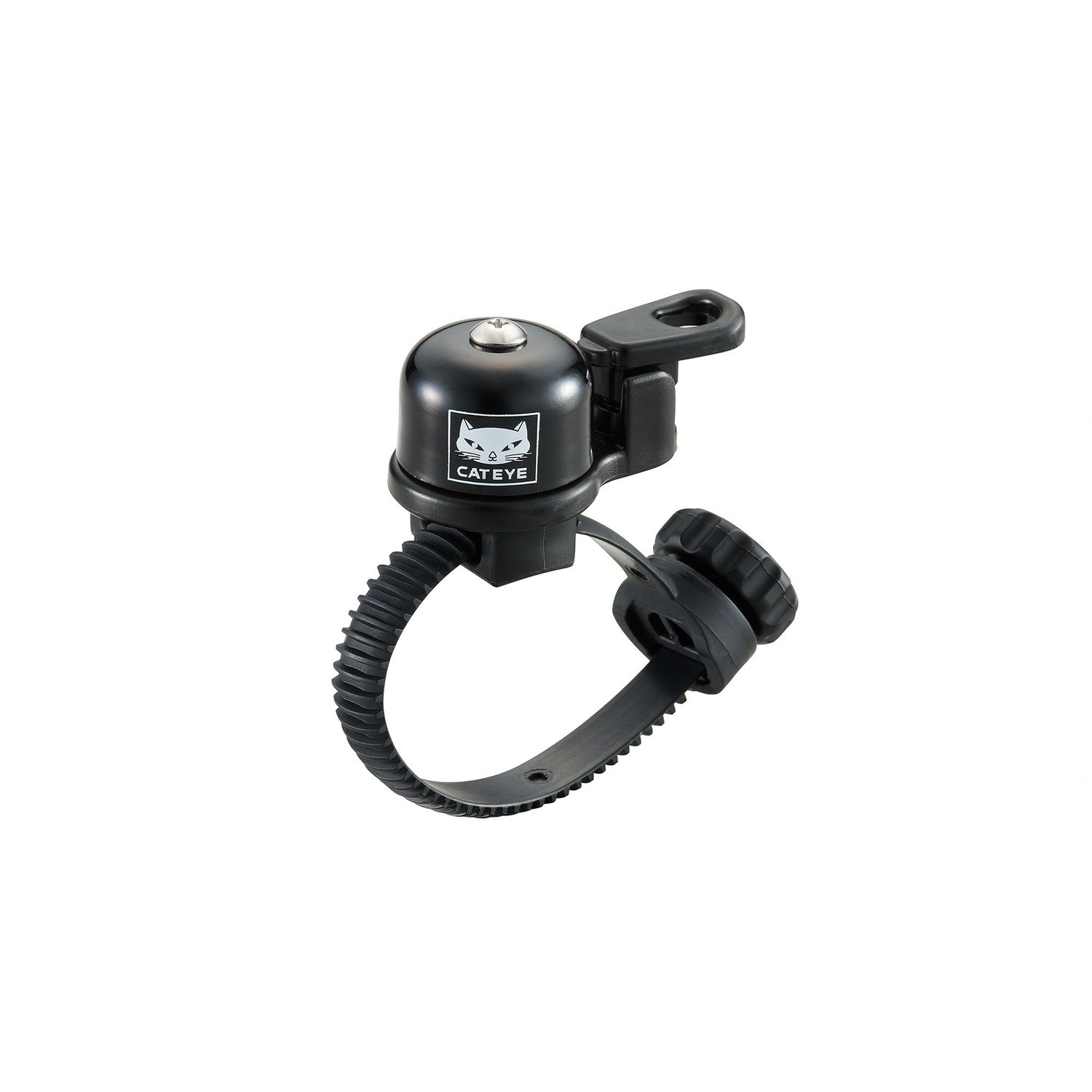 CatEye OH-2400 Flextight Brass Bell, Colour: Black