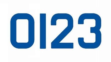 SAILNUMBER 23.5cm BLUE 0 > 9