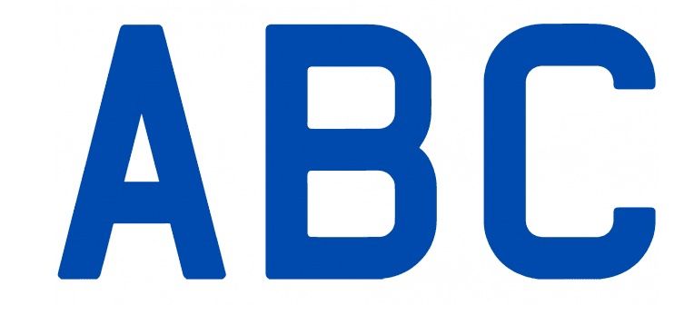 SAILNUMBER 23.5cm BLUE A > Z