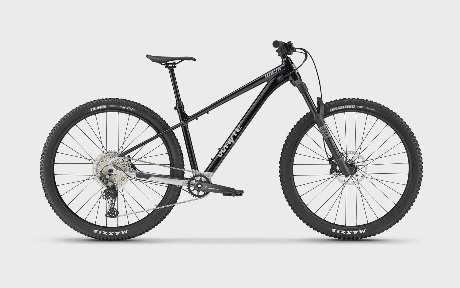 Whyte Secta RS V1, Colour: Gloss black and silver, Size: Medium