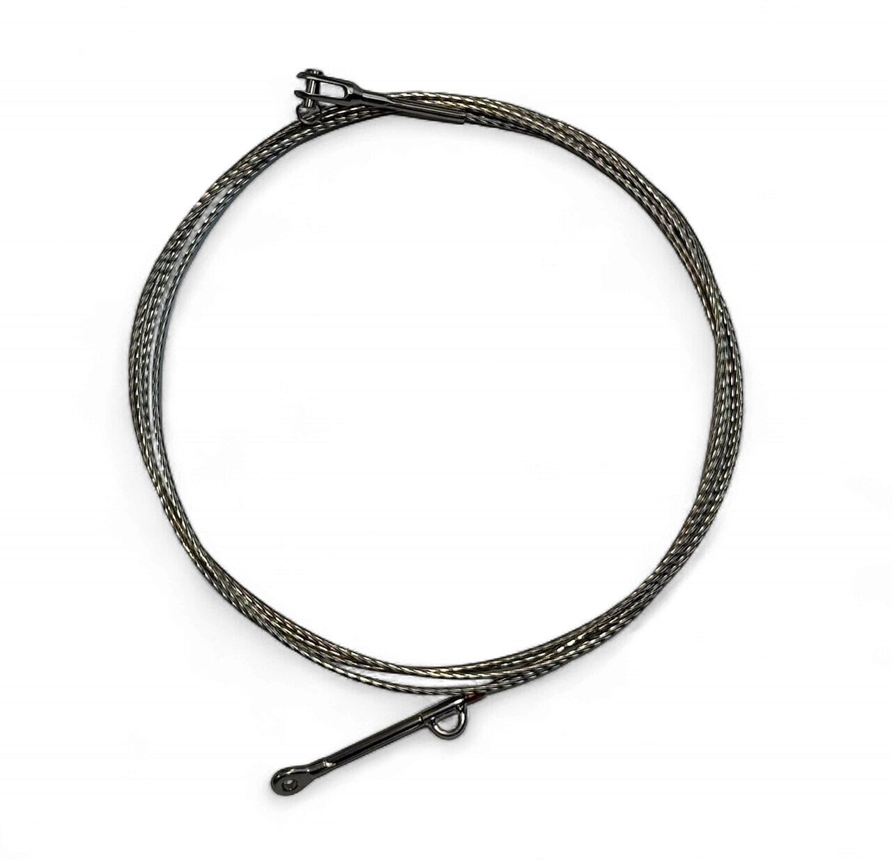420 luff wire with swivel - 3mm fits North jibs