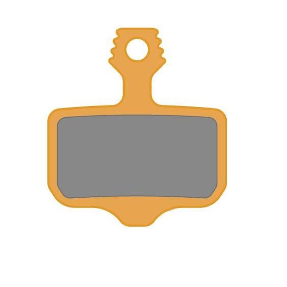 SRAM Disc Brake Pads - Small Organic/Steel (Powerful) - 2 Piece Road/Elixir/DB/Level B1 (2020+)