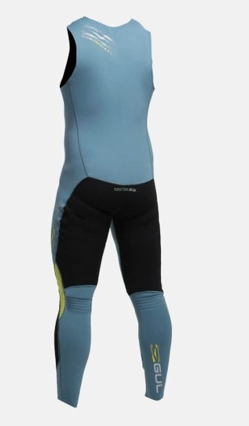Gul Men's Code Zero 1mm Flatlock Long John