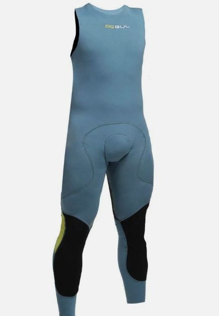 Gul Men's Code Zero 1mm Flatlock Long John, Size: M
