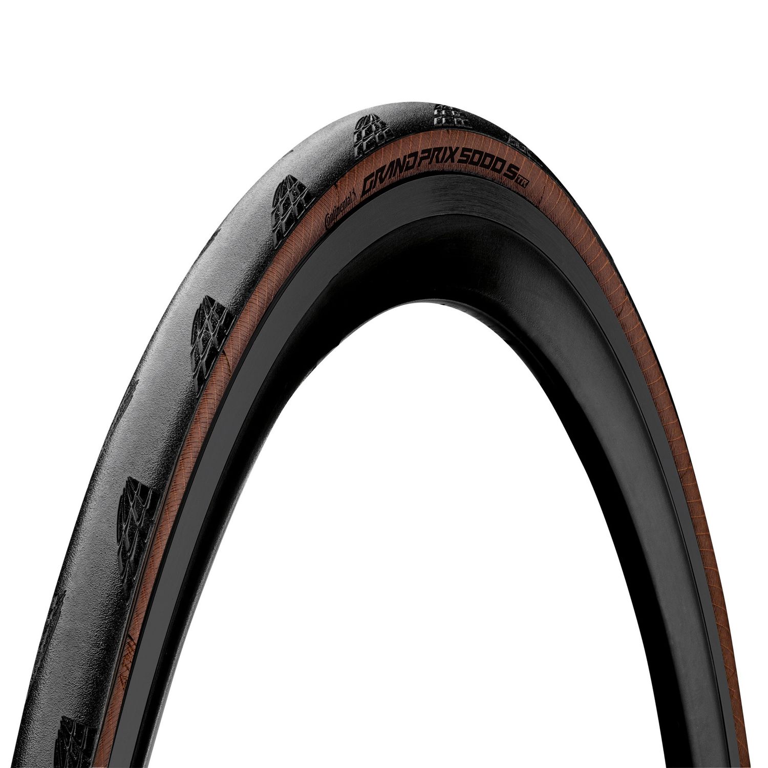 Continental Grand Prix 5000S Tubeless Ready Tyre, Colour: Black/Transparent, Size: 700x30c