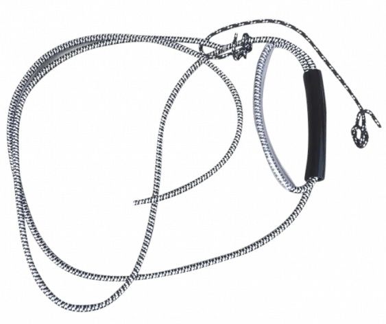 Adjustable rubber band for daggerboard and toestrap