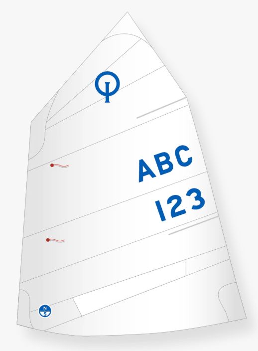 OPTIMIST C-6 MAINSAIL